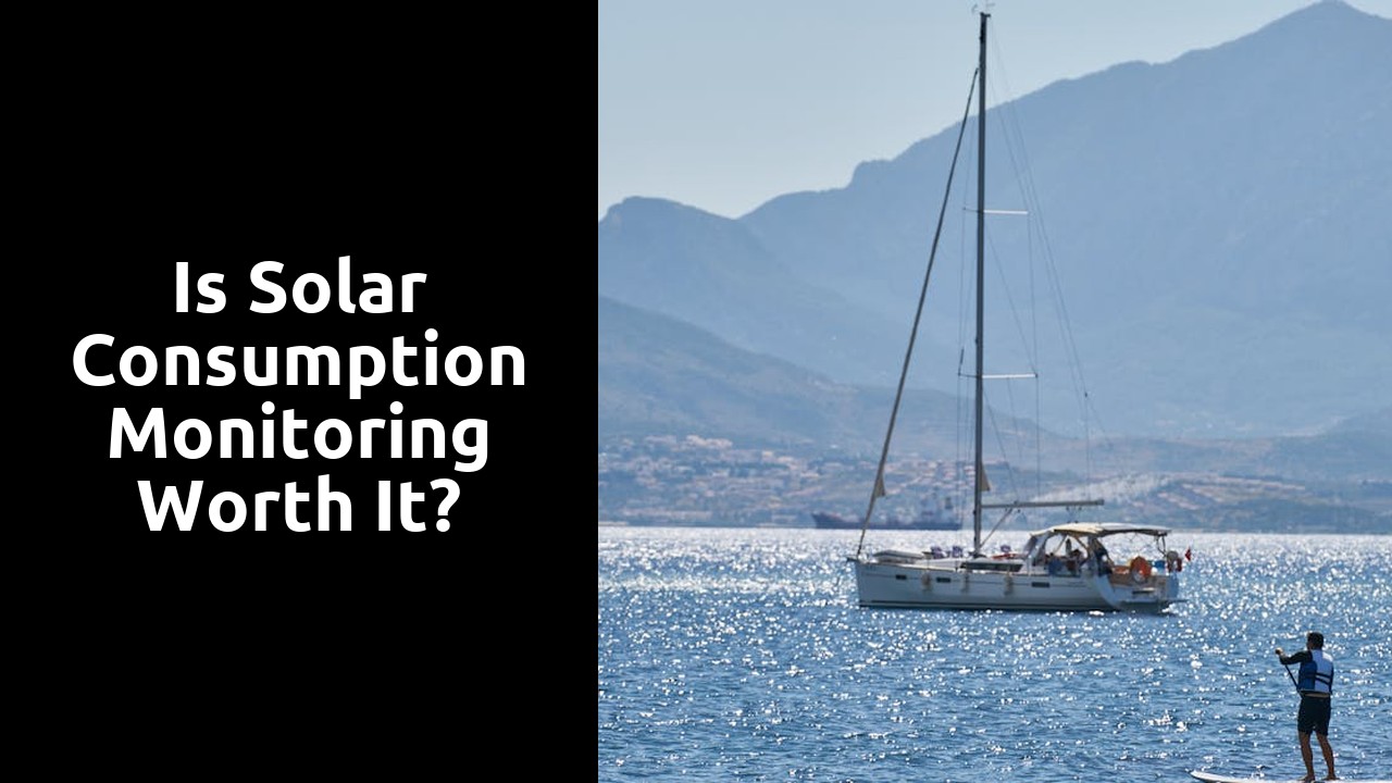 Is solar consumption monitoring worth it?