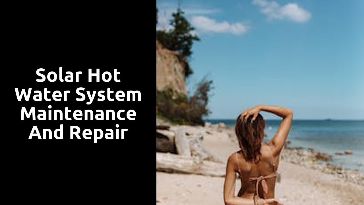 Solar Hot Water System Maintenance and Repair